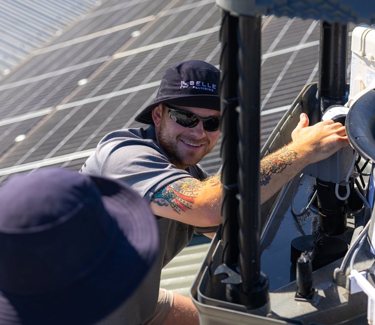 Checking components during a service